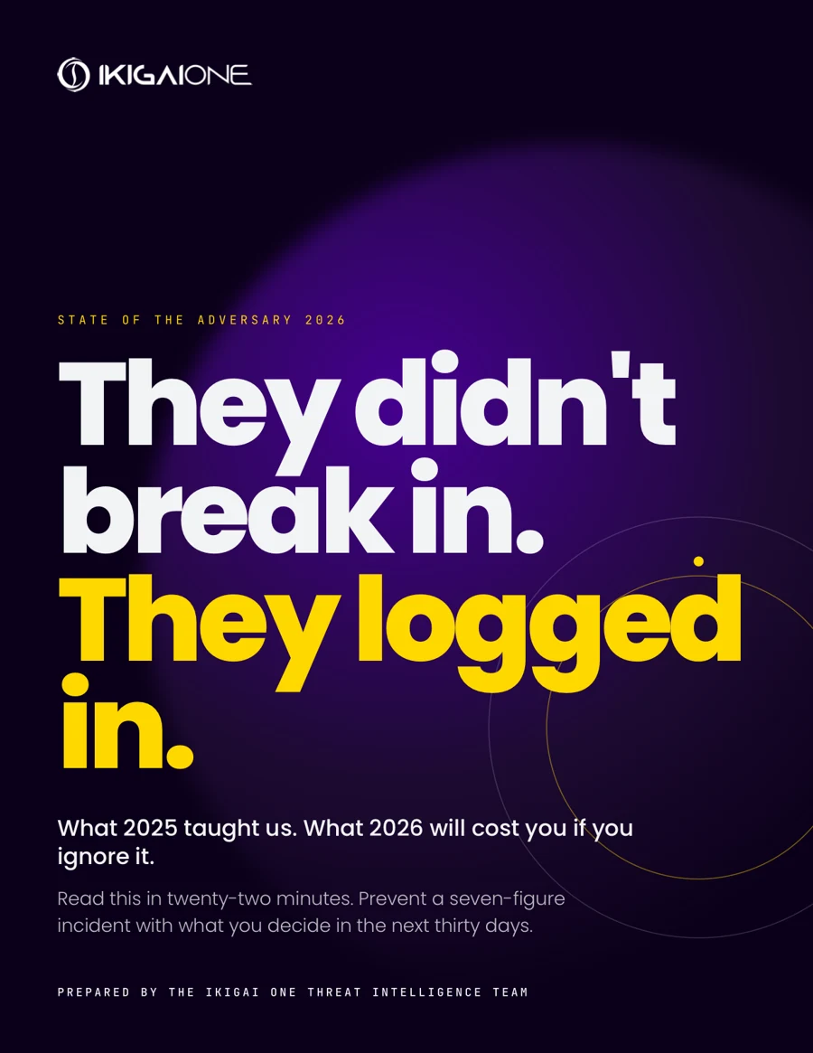 Ikigai One's 40-page branded report, made in Open Design